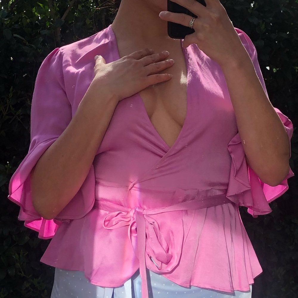 Pink Zara Top